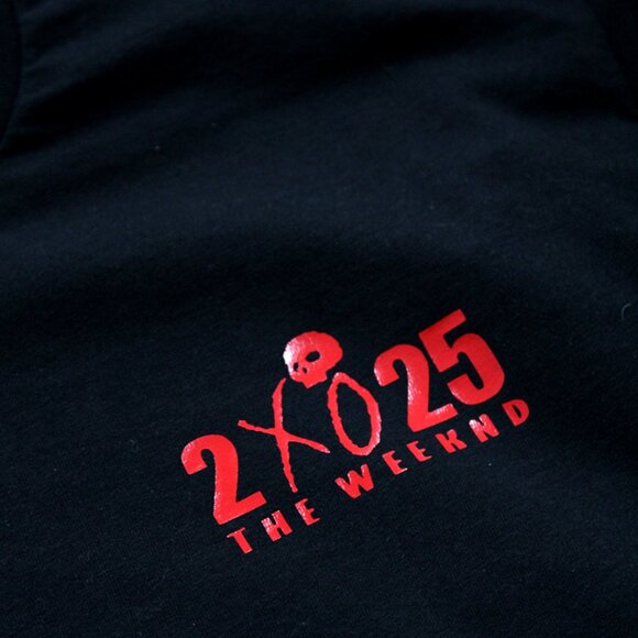 The Weeknd HURRY UP TOMORROW Black TShirt - Picture 3 of 4